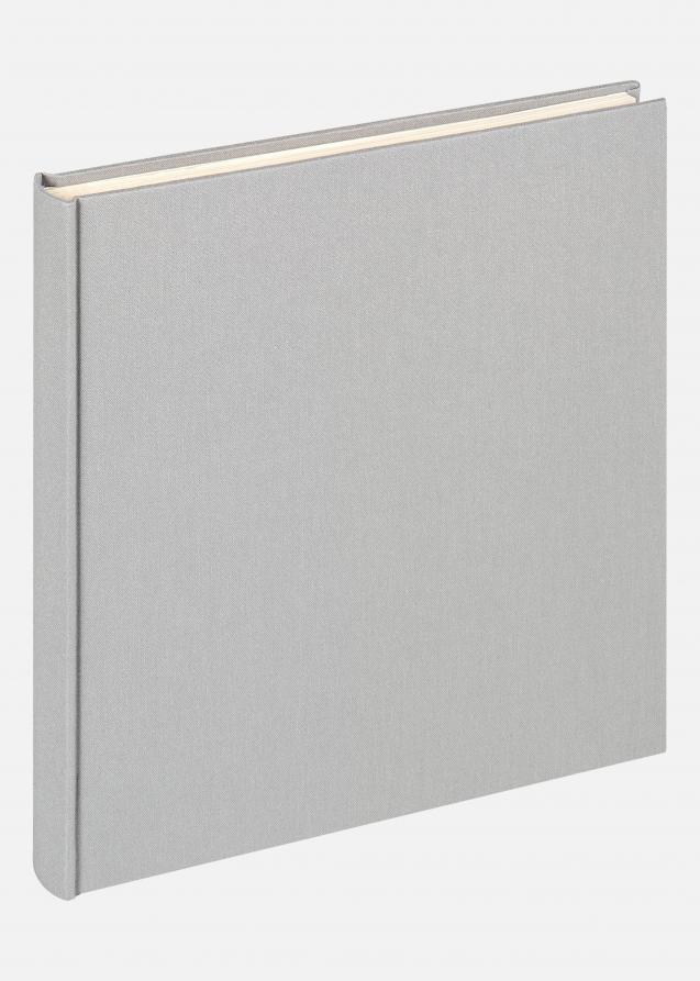 Cloth Album Grå - 22,5x24 cm (40 Hvite sider / 20 ark)