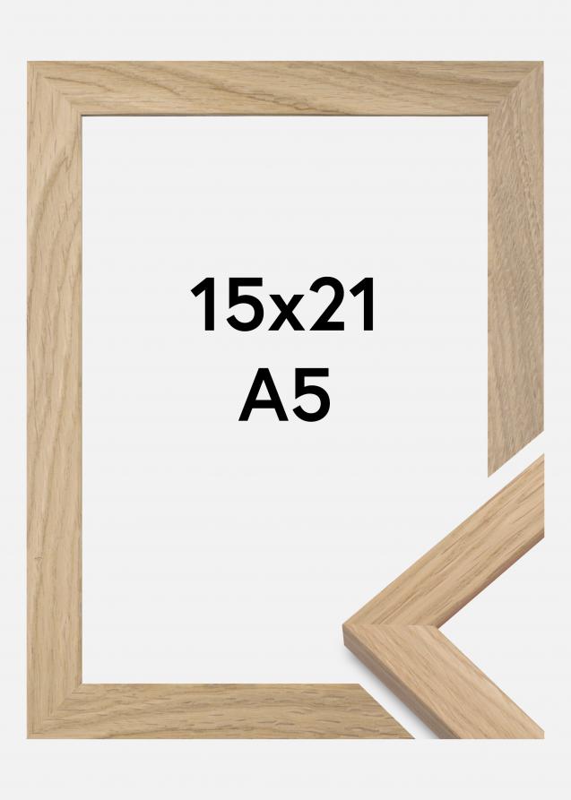 Ramme Oak Wood Akrylglass 15x21 cm (A5)
