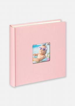 Fun Babyalbum Rosa - 30x30 cm (100 Hvite sider/50 ark)