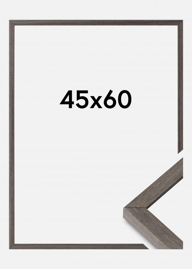 Ramme Ares Akrylglass Grey Oak 45x60 cm