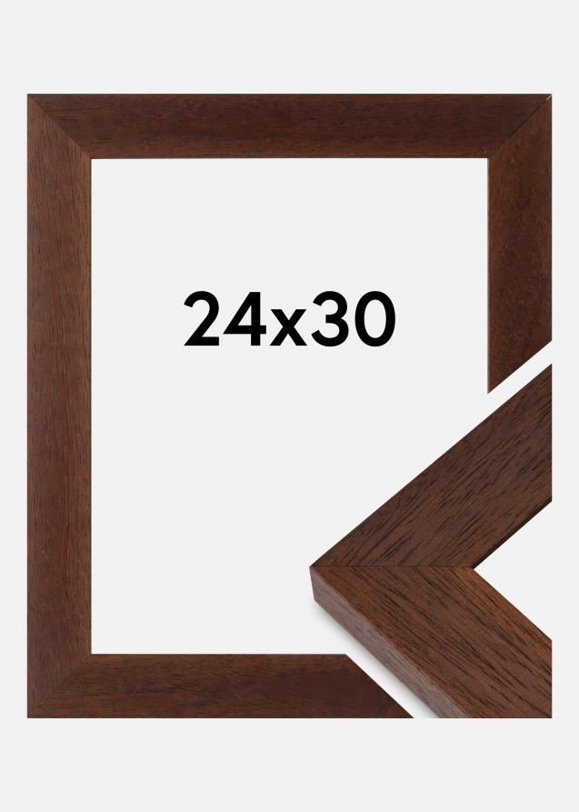 Ramme Juno Akrylglass Teak 24x30 cm