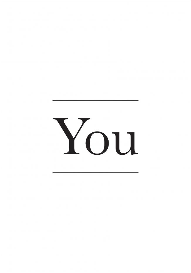 You - Plakat