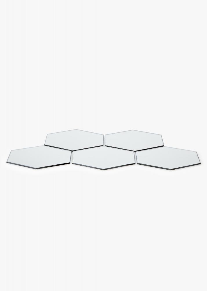 KAILA Speil Hexagon 18x21 cm - 5-pk