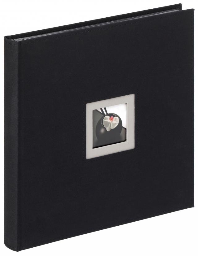 Black & White Svart - 30x30 cm (50 Sorte sider)