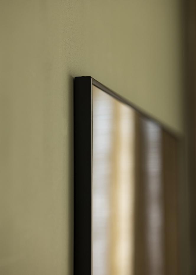 Speil Minimal Black 70x70 cm