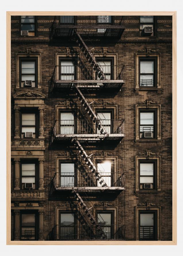New York Fire Escape Plakat
