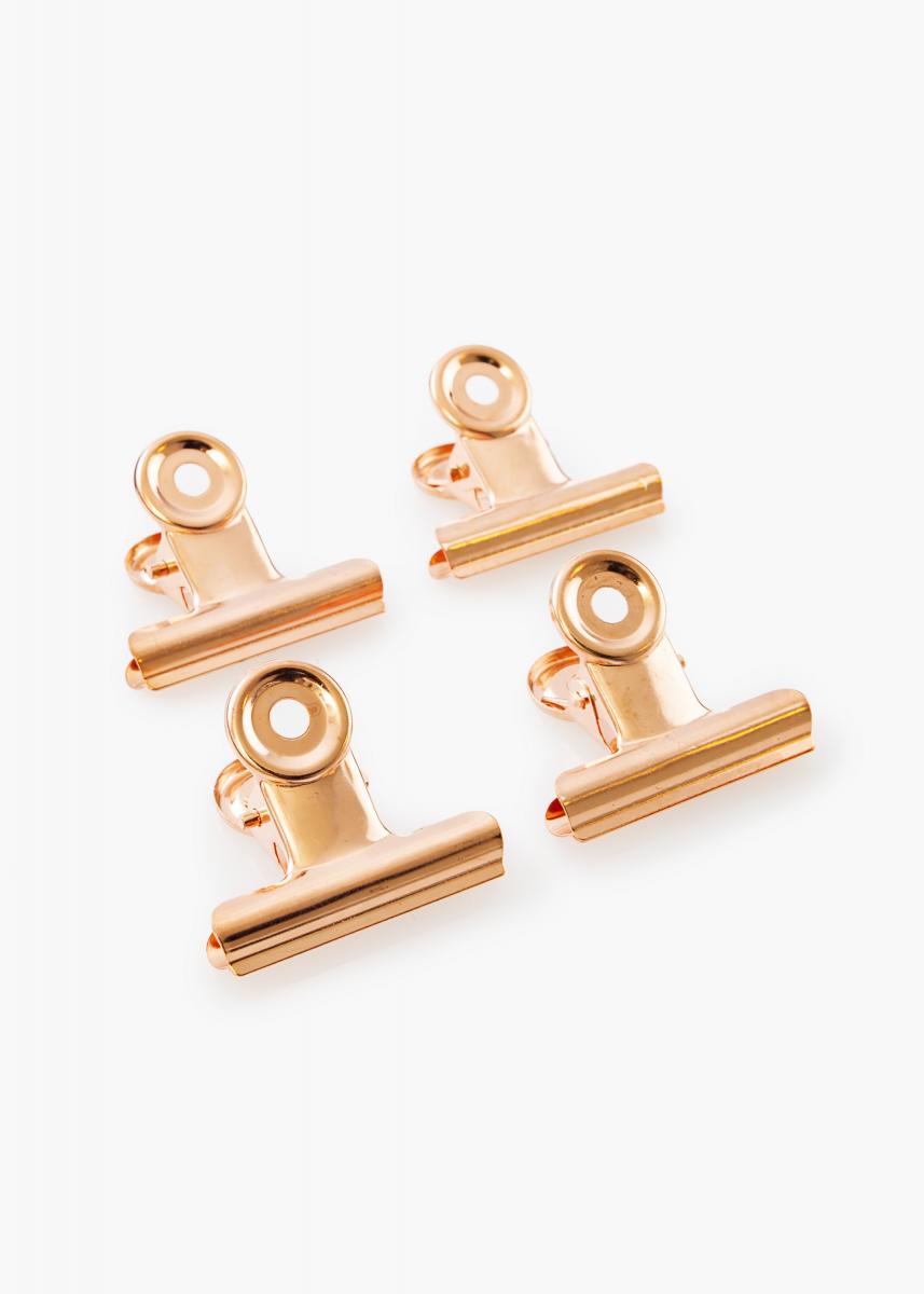 KAILA Poster Clip Rose Gold 40 mm - 4-p