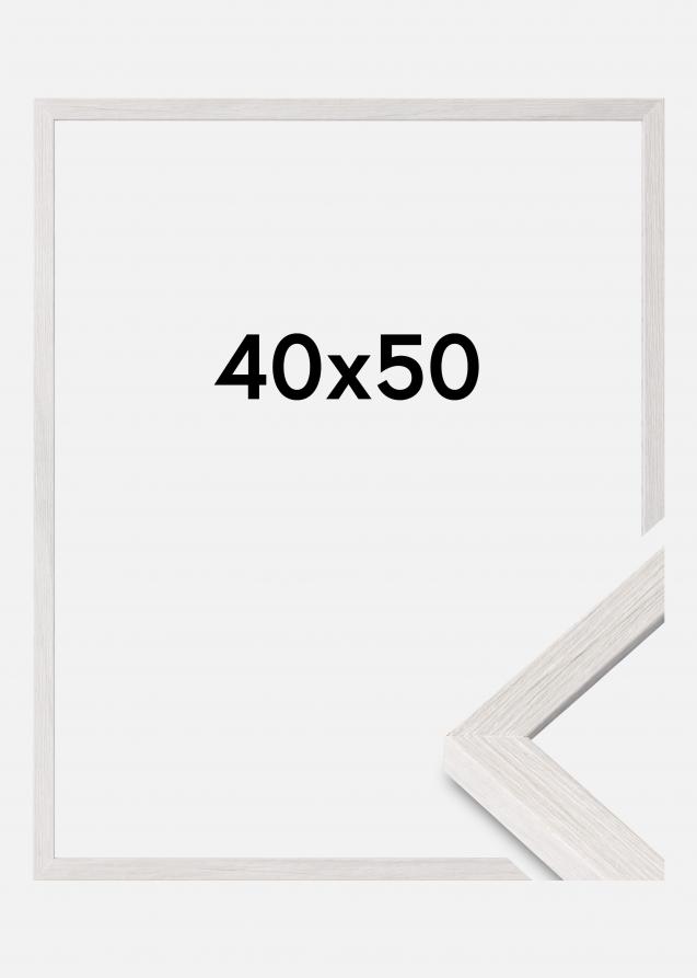 Ramme Ares Akrylglass White Oak 40x50 cm