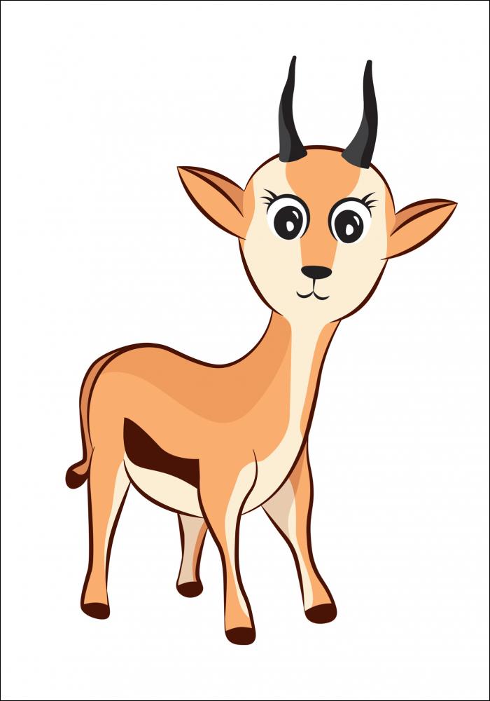 Verdens Dyr Poster - Antilope