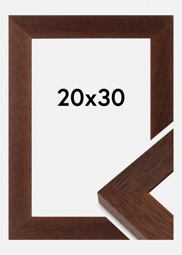 Ramme Juno Akrylglass Teak 20x30 cm