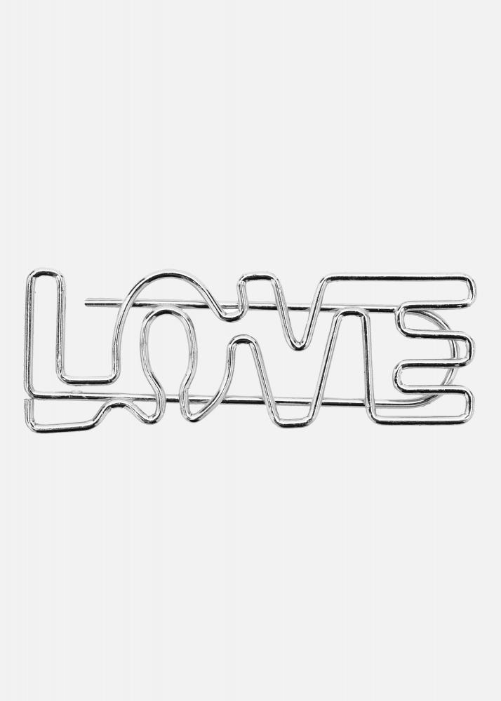 PAC Metall Paperclip LOVE Slv