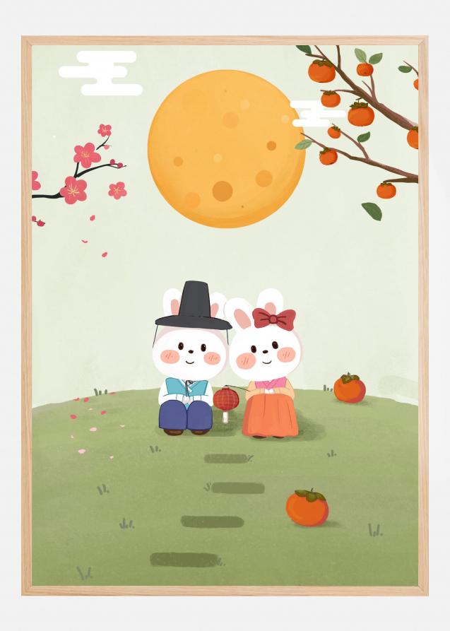 Happy Mid Autumn Festival Tradition Plakat