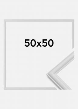 Ramme Line Hvit 50x50 cm