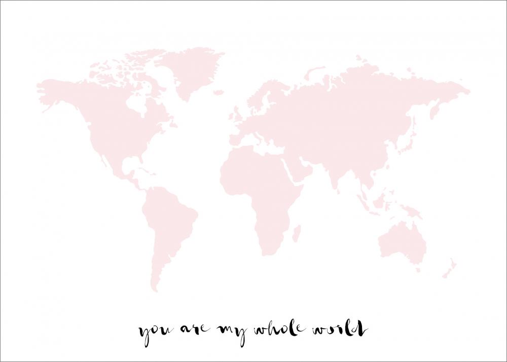 You are my whole world - Lyserosa