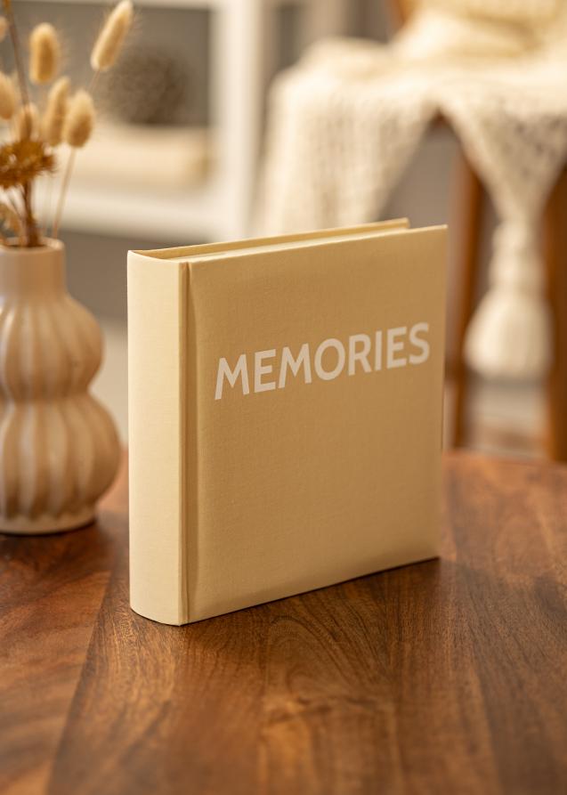 Memories Linen Album Beige - 200 bilder i størrelse 10x15 cm