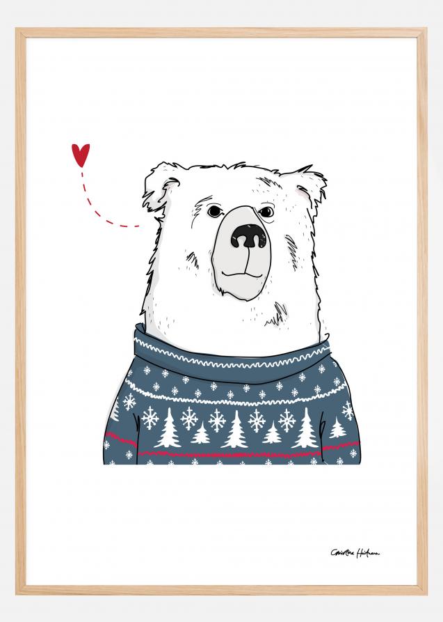 Winter Bear Plakat