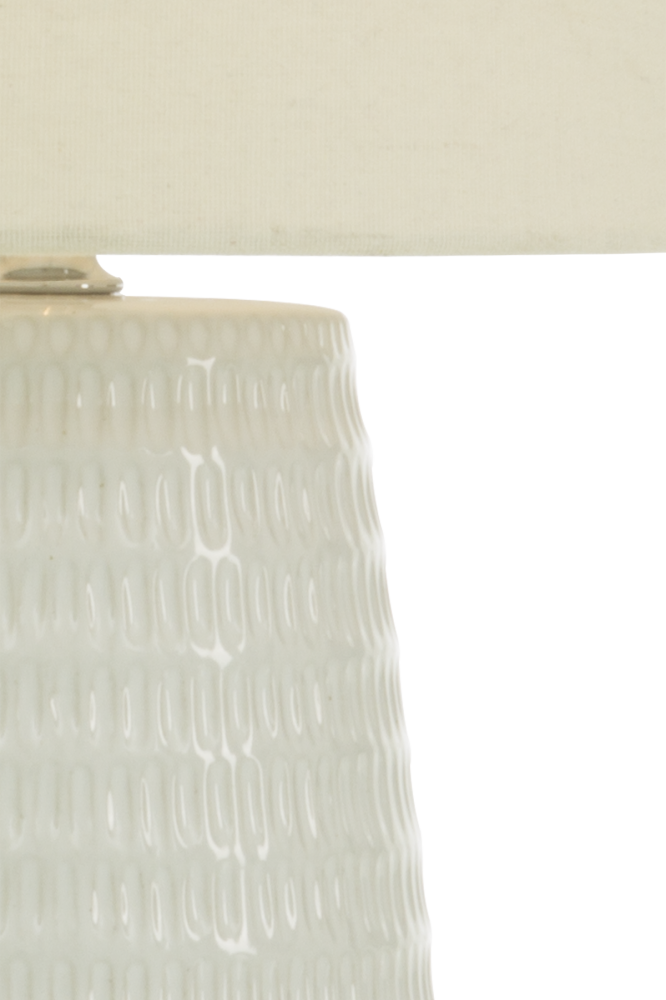 Bordlampe Mona - Hvit