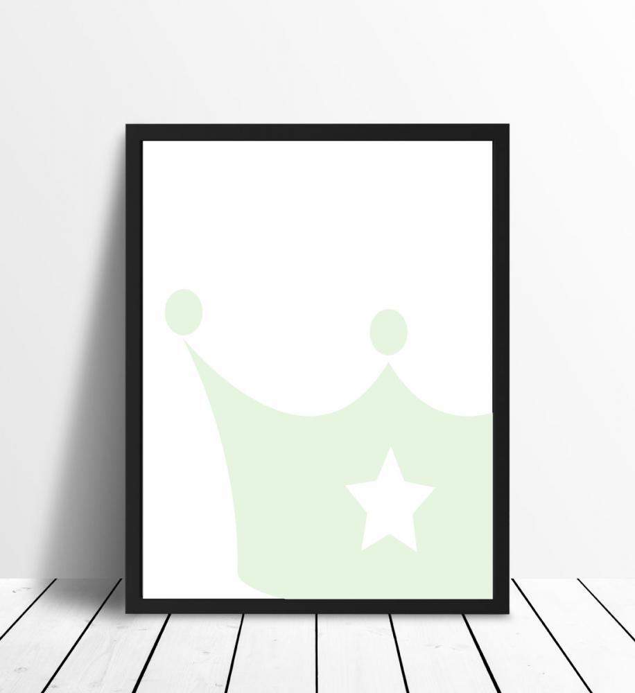 Prinsekrone - Mintgrnn Plakat
