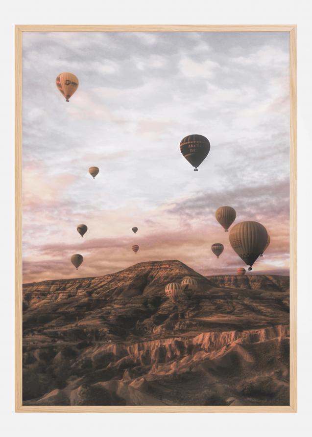 Cappodocia Hot Air Balloon Plakat