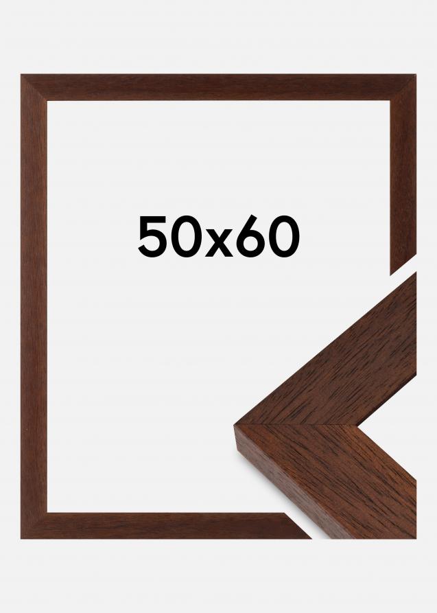 Ramme Juno Akrylglass Teak 50x60 cm