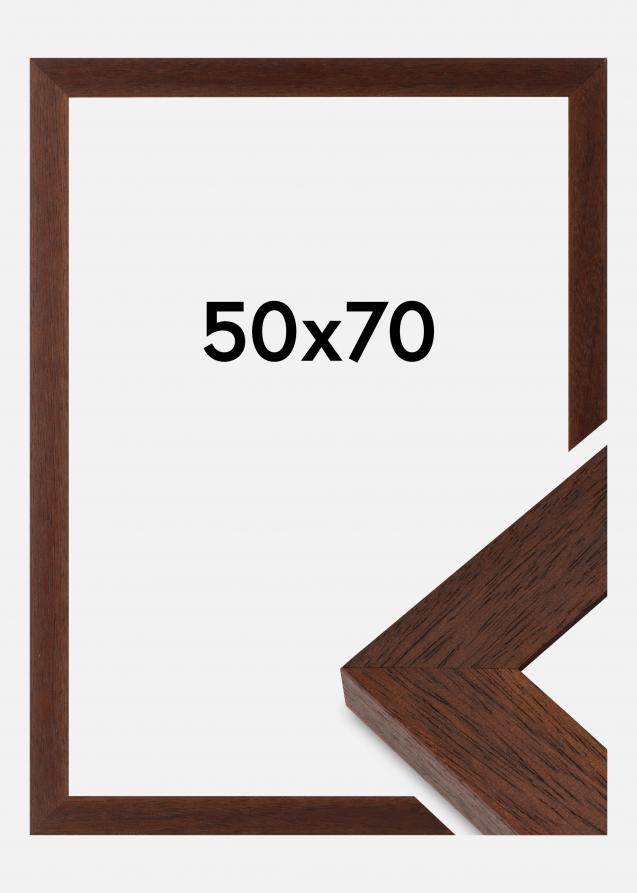 Ramme Juno Akrylglass Teak 50x70 cm