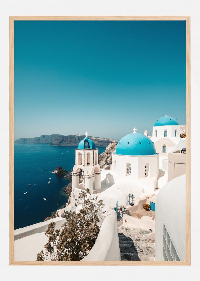 Blue Greece Plakat