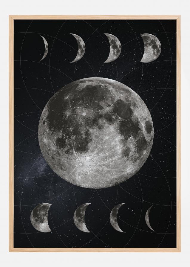 Moon Phases Plakat