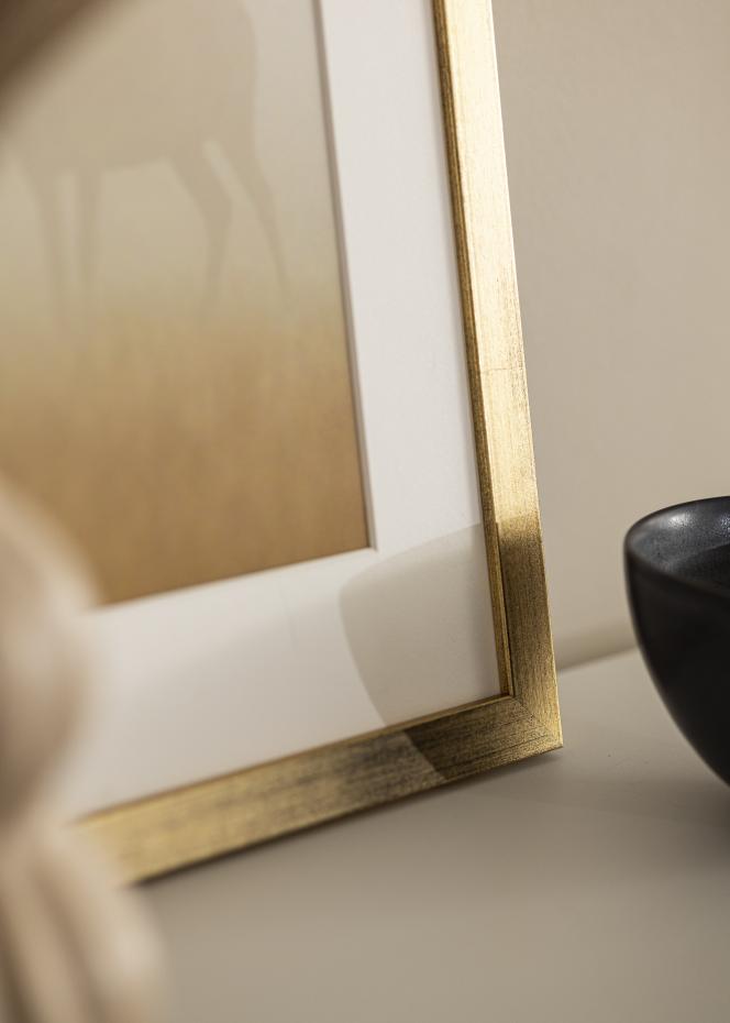 Ramme Stilren Akrylglass Gull 40x50 cm