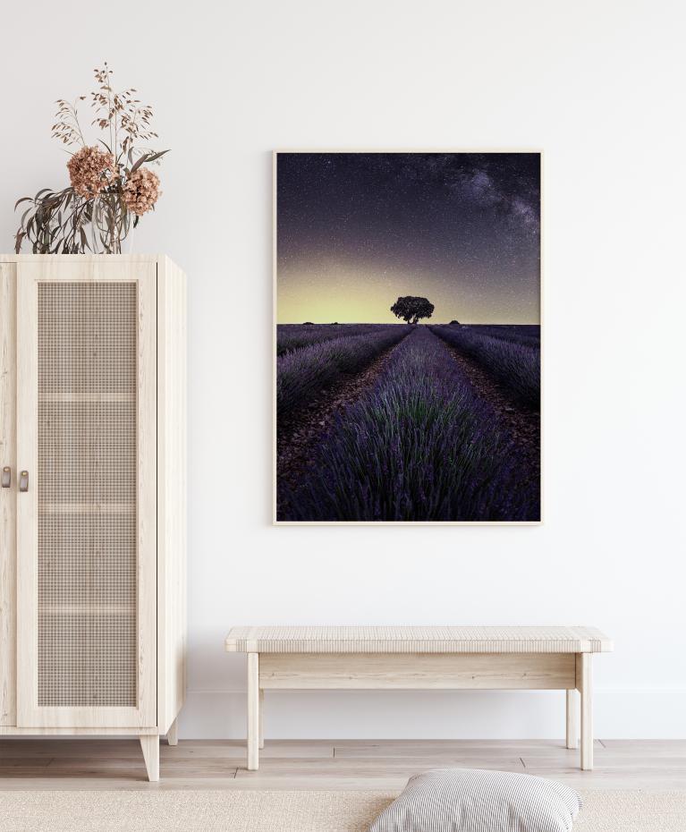 Lavender Fields Plakat
