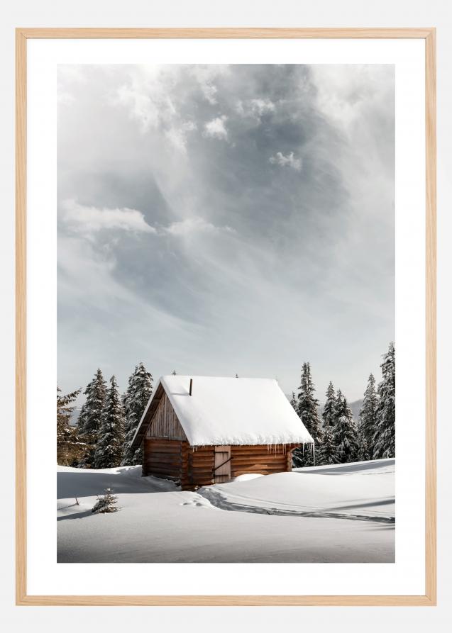 Winter Cabin Plakat