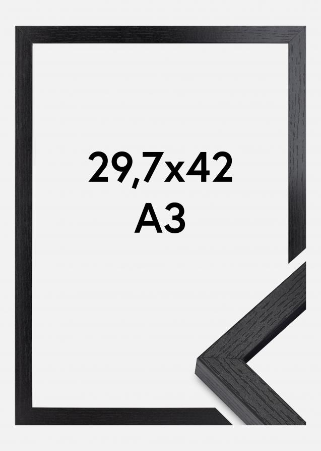 BGA Boksramme Akrylglass Svart 29,7x42 cm (A3)