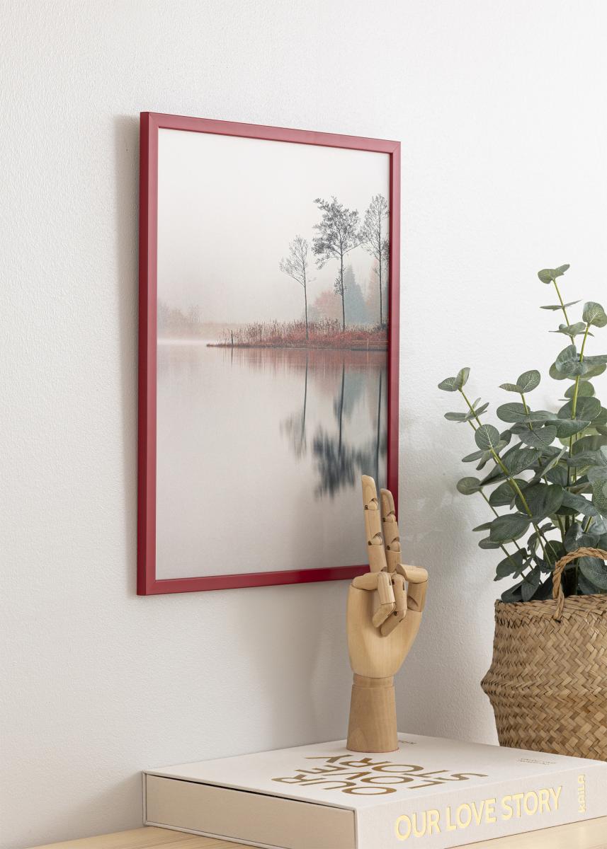 Ramme Edsbyn Akrylglass Rød 50x50 cm