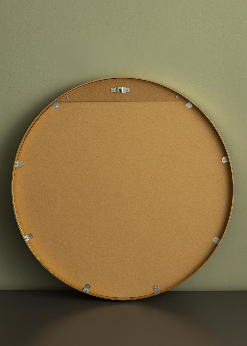 KAILA Round Mirror - Edge Gold 60 cm Ø