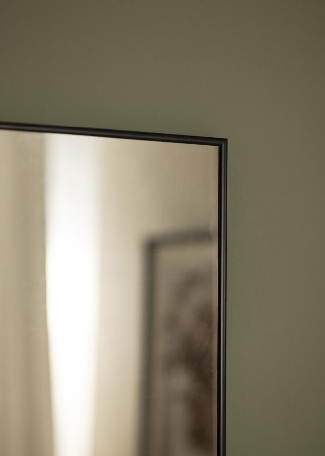 Speil Minimal Black 40x120 cm