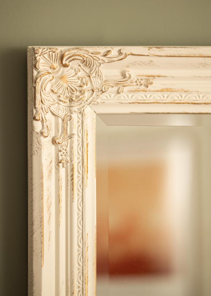 Speil Antique Hvit 50x70 cm