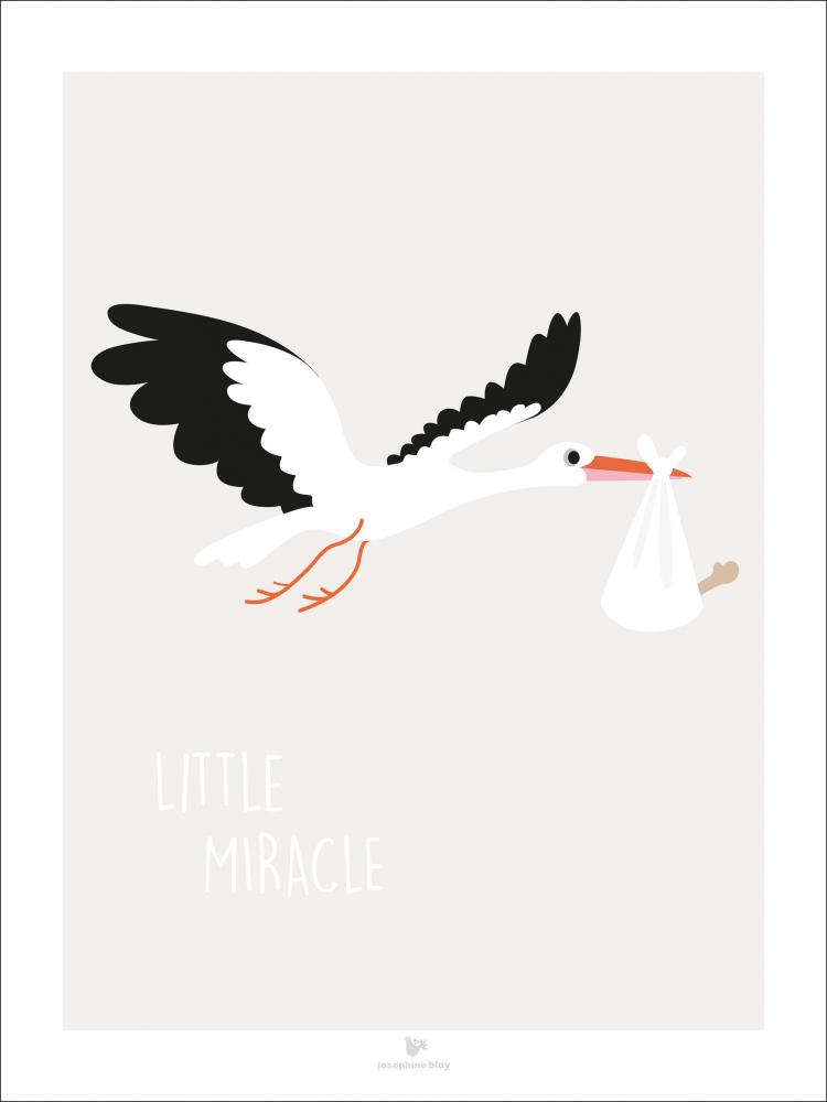 Little miracle - Beige Plakat