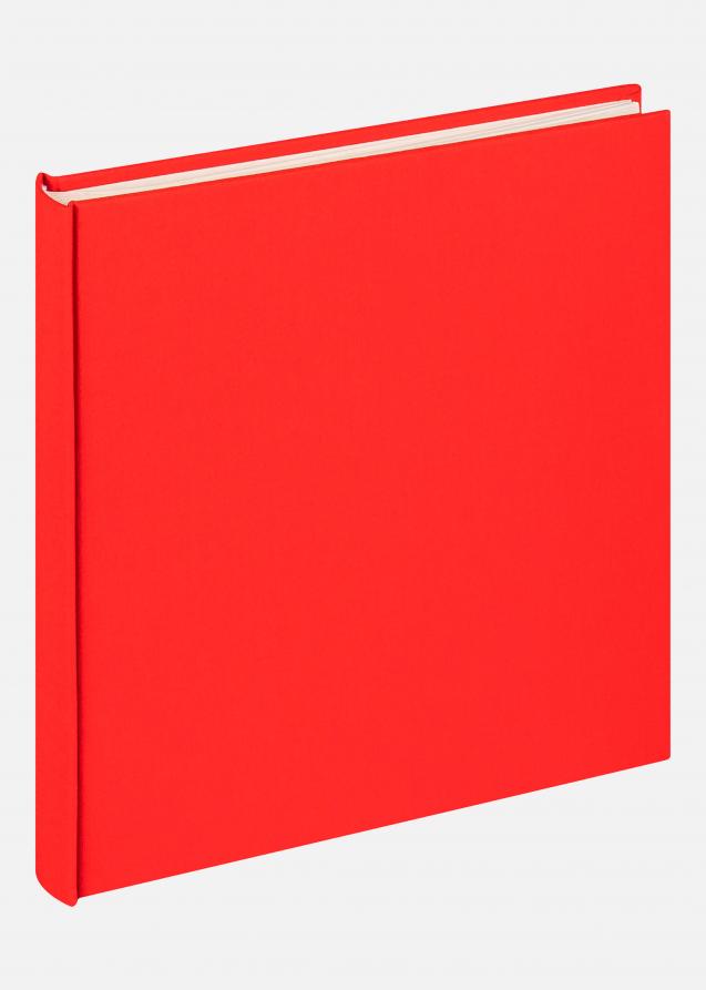 Cloth Album Rød - 22,5x24 cm (40 Hvite sider / 20 ark)