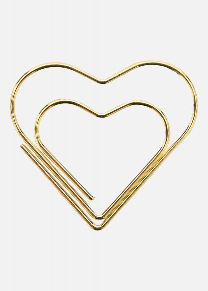 PAC Metall Paperclip Heart Gull