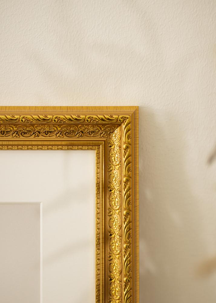 Ramme Ornate Akrylglass Gull 60x80 cm