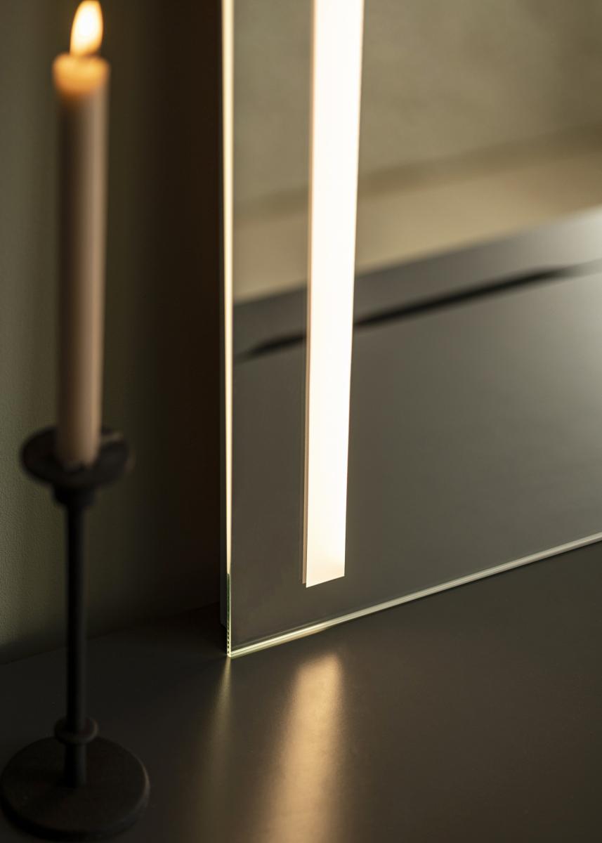 KAILA Speil Stripes LED 91x109 cm