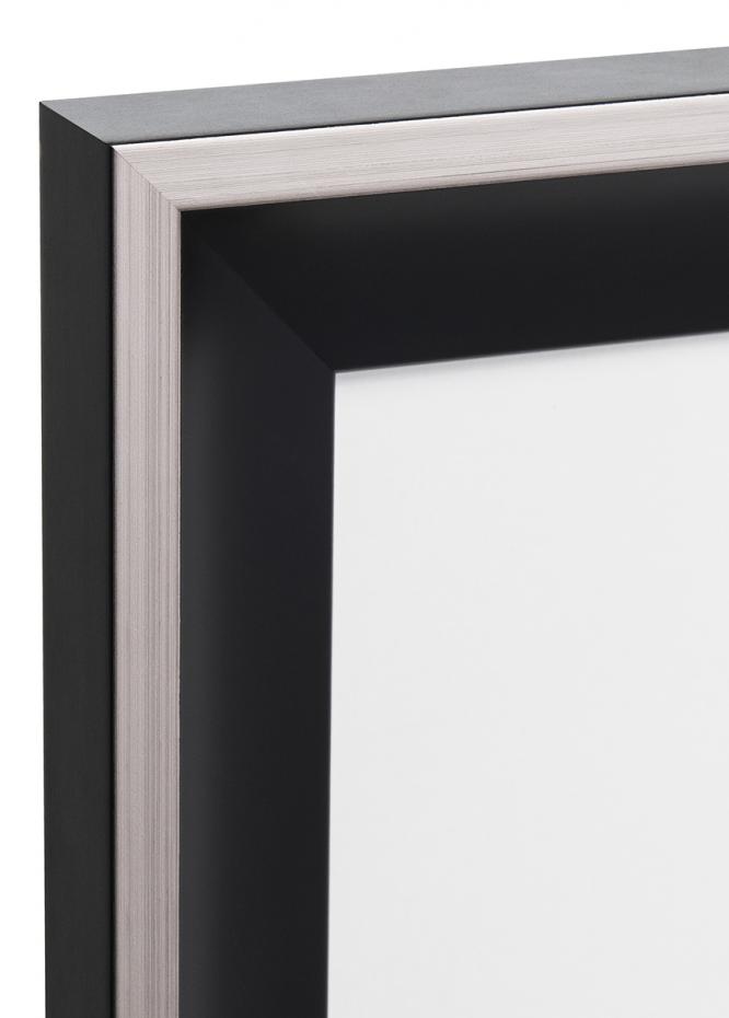 Ramme Öjaren Akrylglass Svart-Sølv 50x70 cm