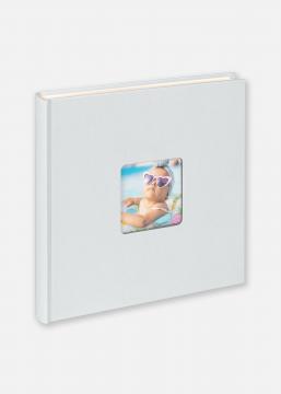 Fun Babyalbum Bl - 26x25 cm (40 Hvite sider/20 ark)