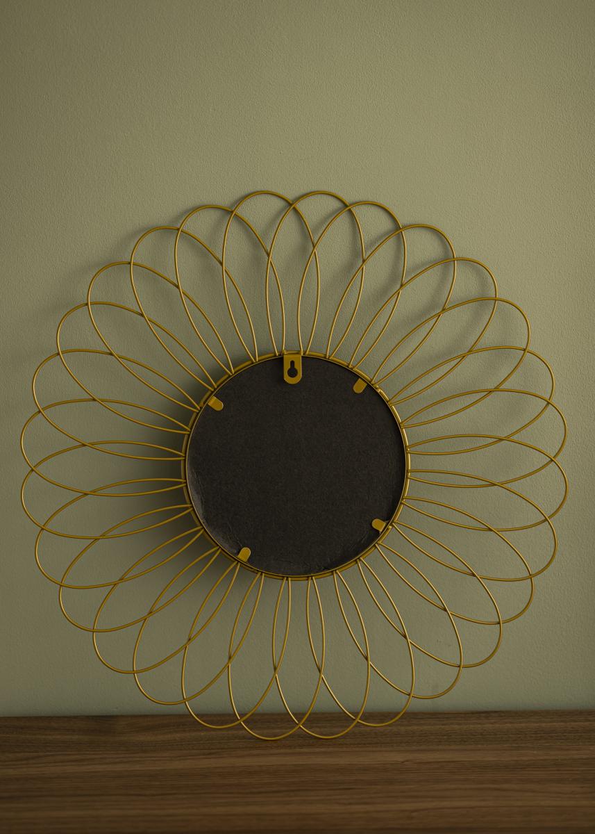 KAILA Speil Flower - Gull 50 cm Ø