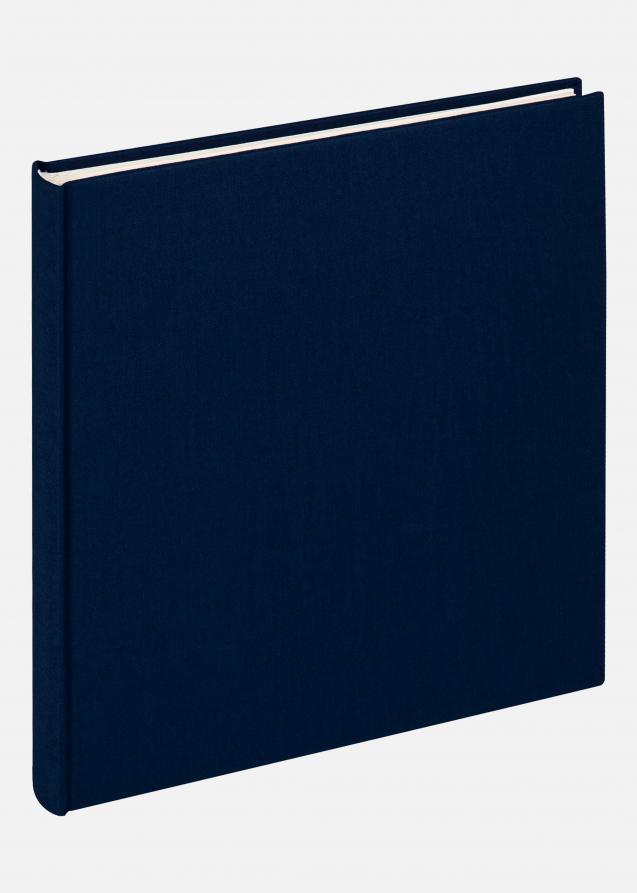 Cloth Album Blå - 22,5x24 cm (40 Hvite sider / 20 ark)