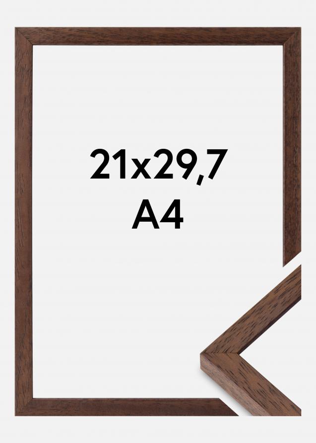 Ramme Ares Akrylglass Teak 21x29,7 cm (A4)