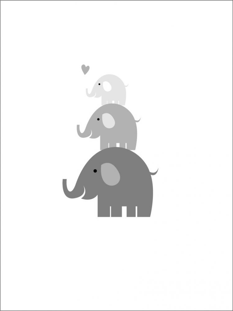 Elefant Trio - Tkegr Plakat