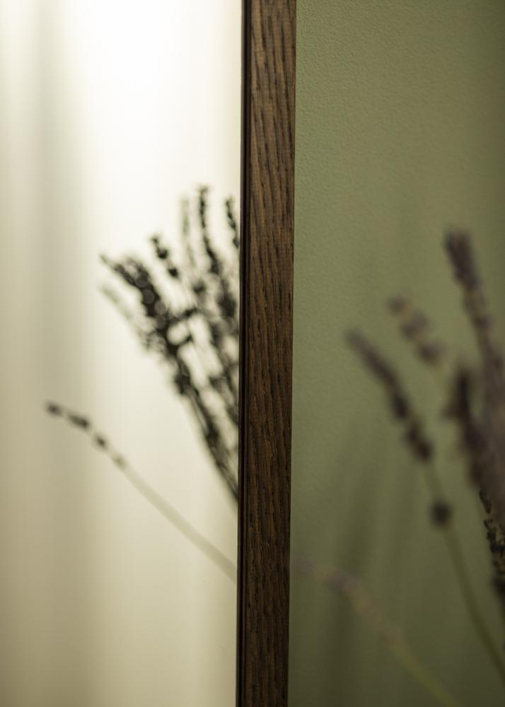 Speil Solid Smoked Oak 70x70 cm