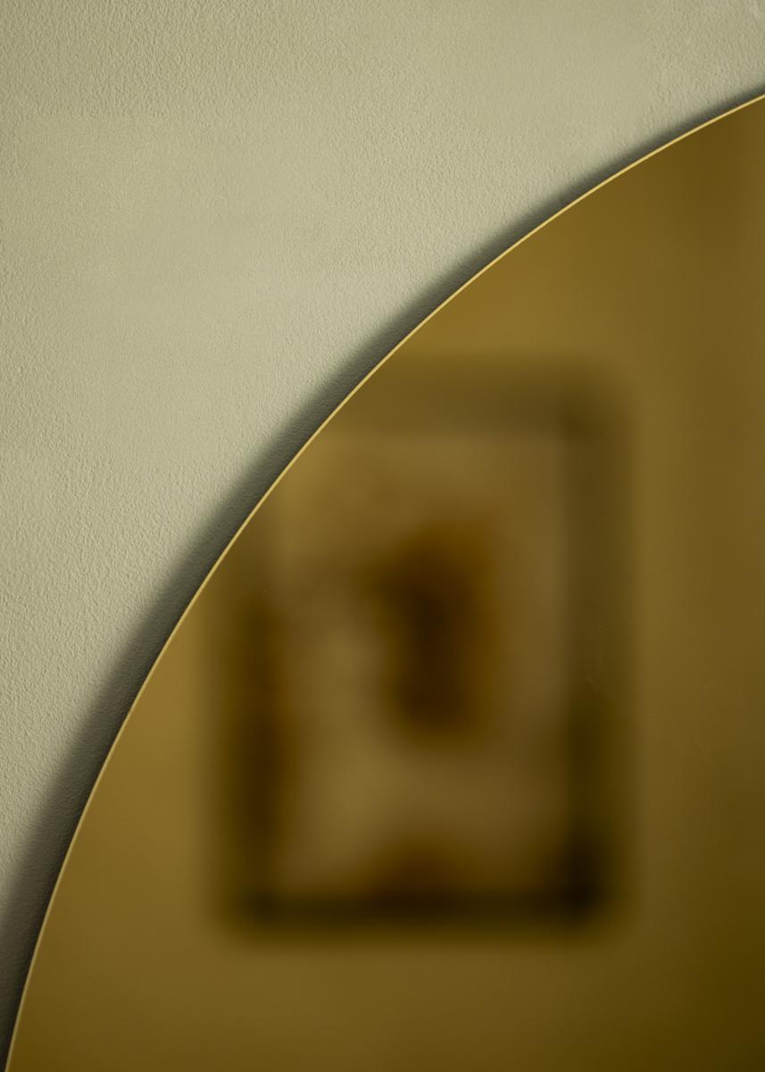 KAILA Rundt Speil Gold 90 cm Ø