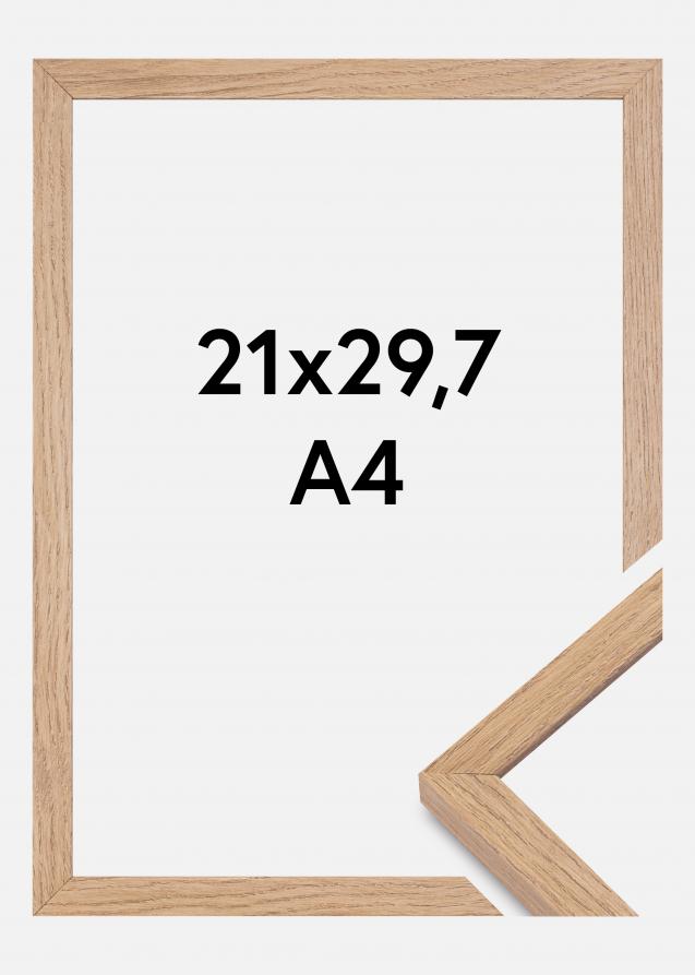 Ramme Montgomery Matt Antirefleksglass Eik 21x29,7 cm (A4)