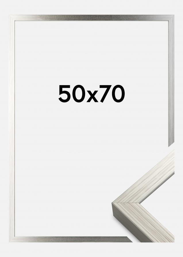 Ramme Falun Akrylglass Sølv 50x70 cm